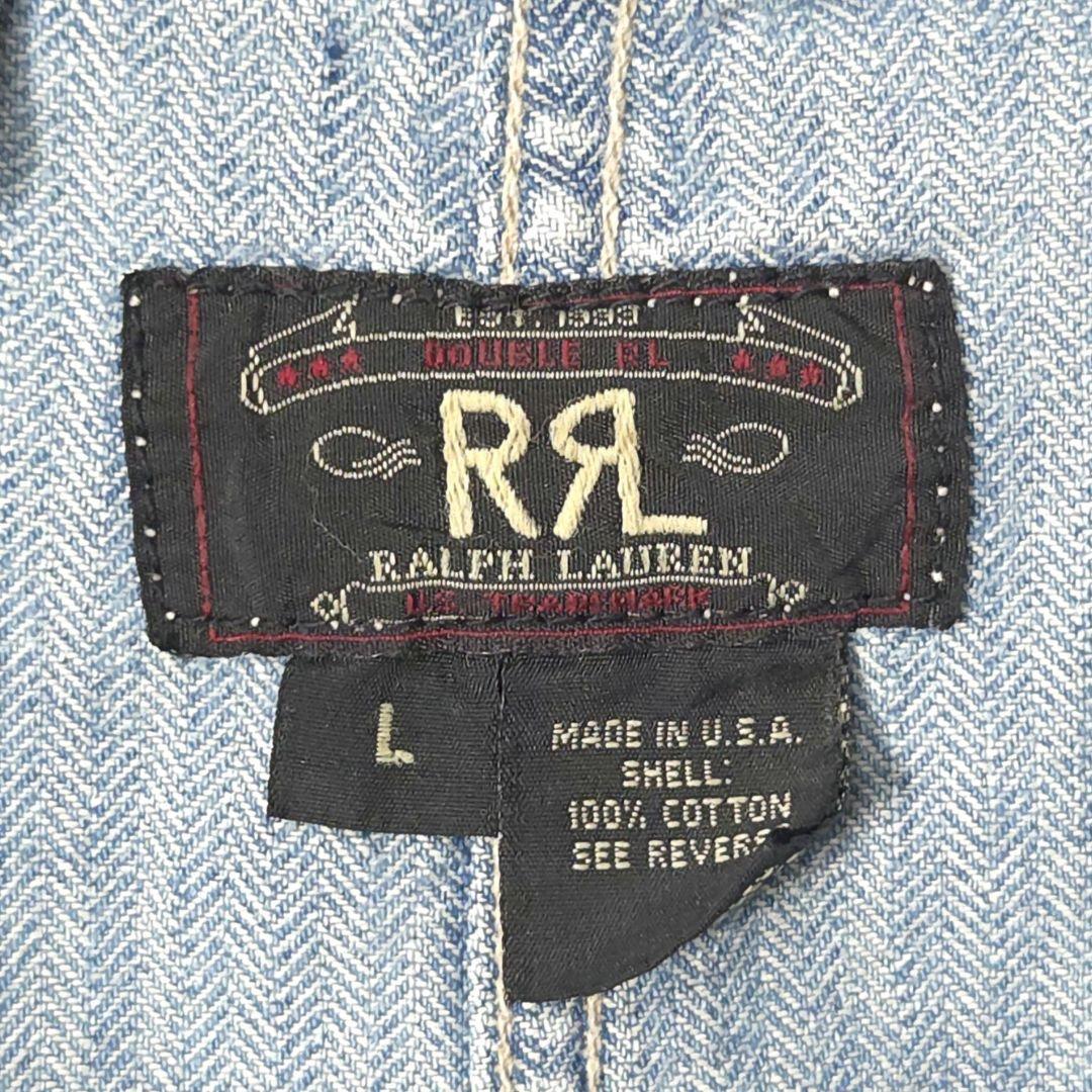 ジャケット・アウター RRL 90s Hickory Coveralls L