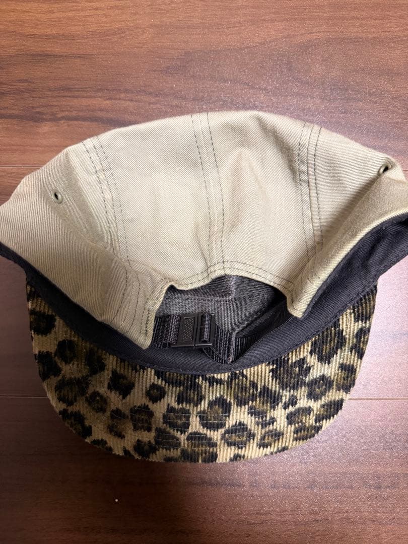 帽子 Supreme leopard corduroy camp cap