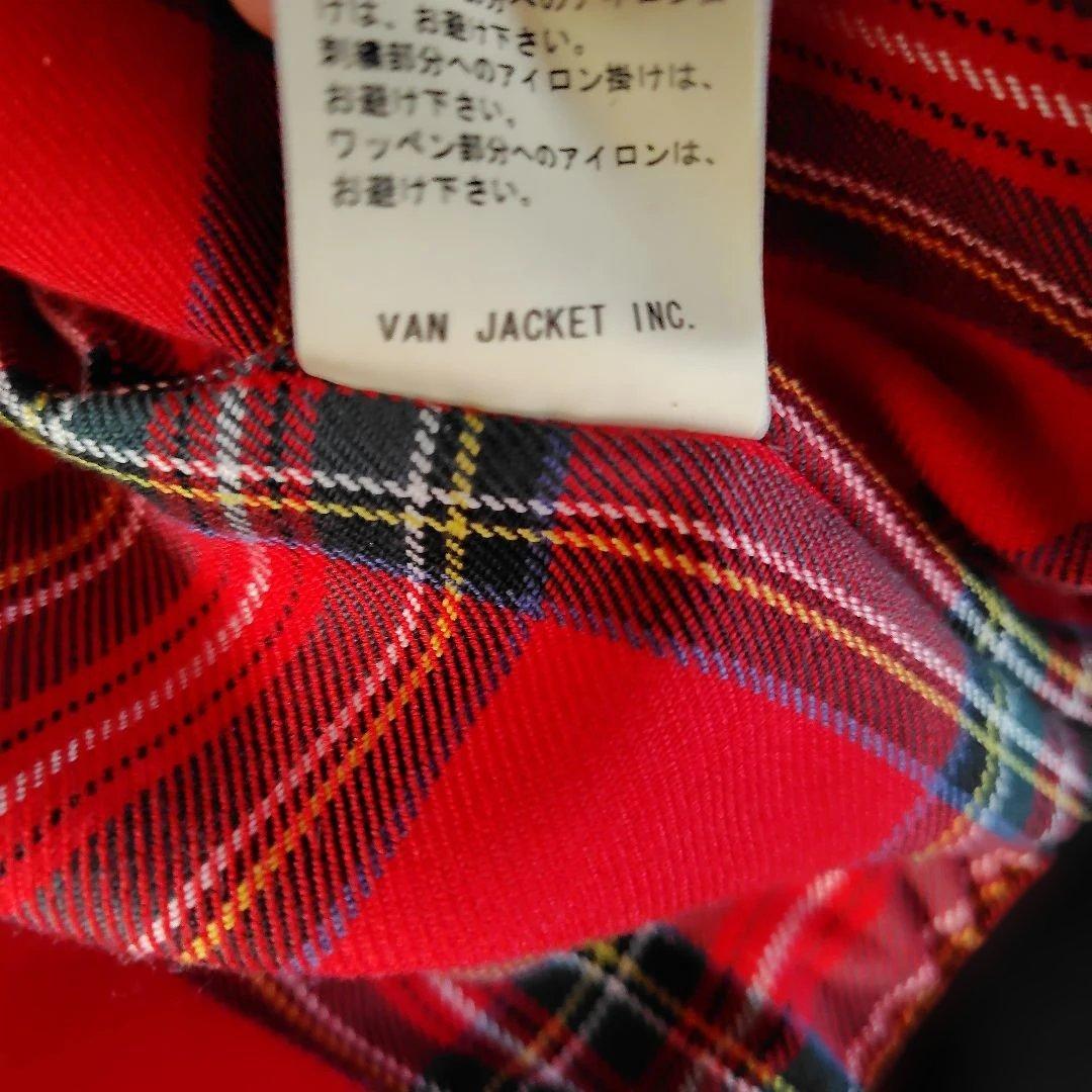 VAN JACKET ウール スウィングトップブルゾン　黒 サイズＬ