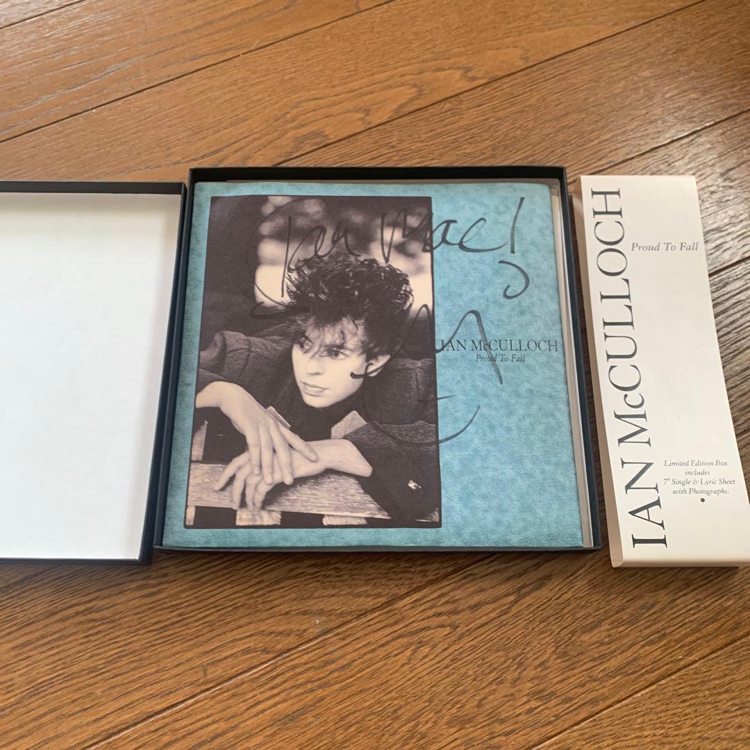 IAN MCCULLOCH Proud To Fall 直筆サイン入　限定貴重品