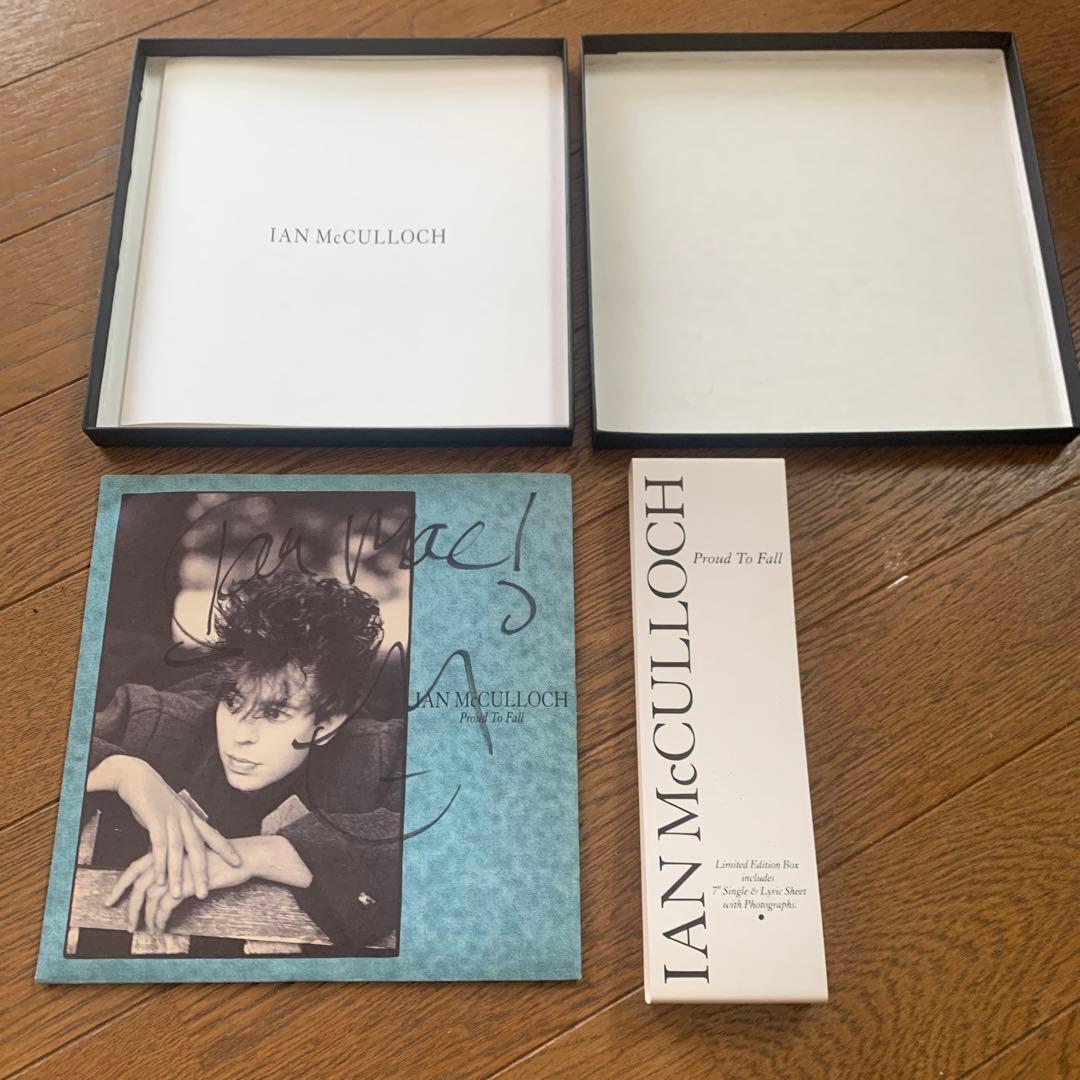 IAN MCCULLOCH Proud To Fall 直筆サイン入　限定貴重品