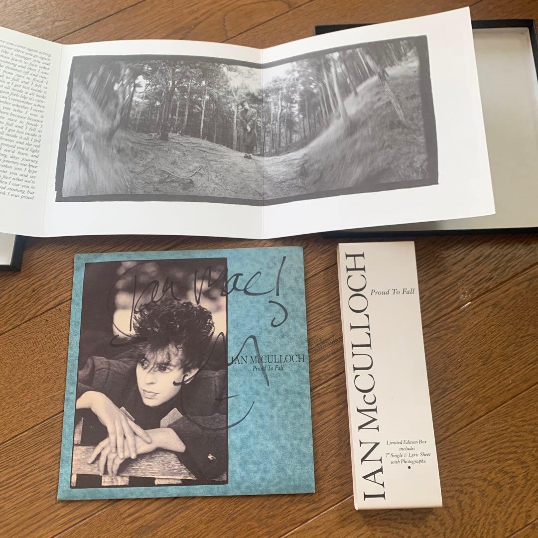 IAN MCCULLOCH Proud To Fall 直筆サイン入　限定貴重品