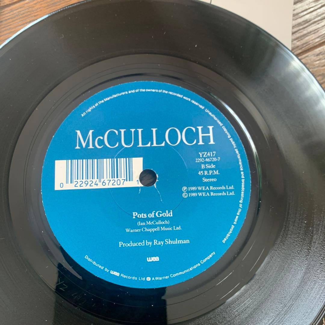 IAN MCCULLOCH Proud To Fall 直筆サイン入　限定貴重品