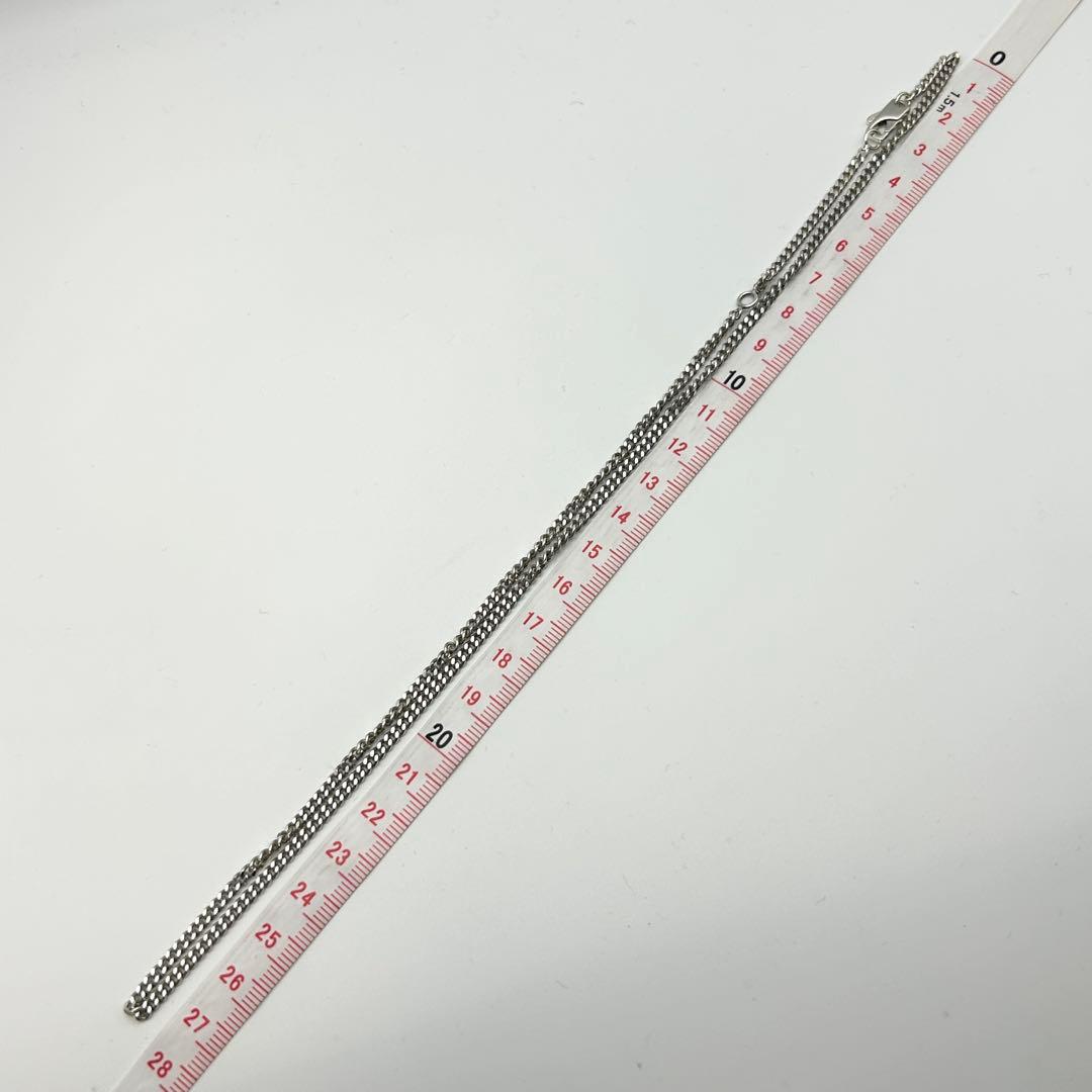 美品　グッチ　喜平チェーン　ネックレス　シルバー　約55cm