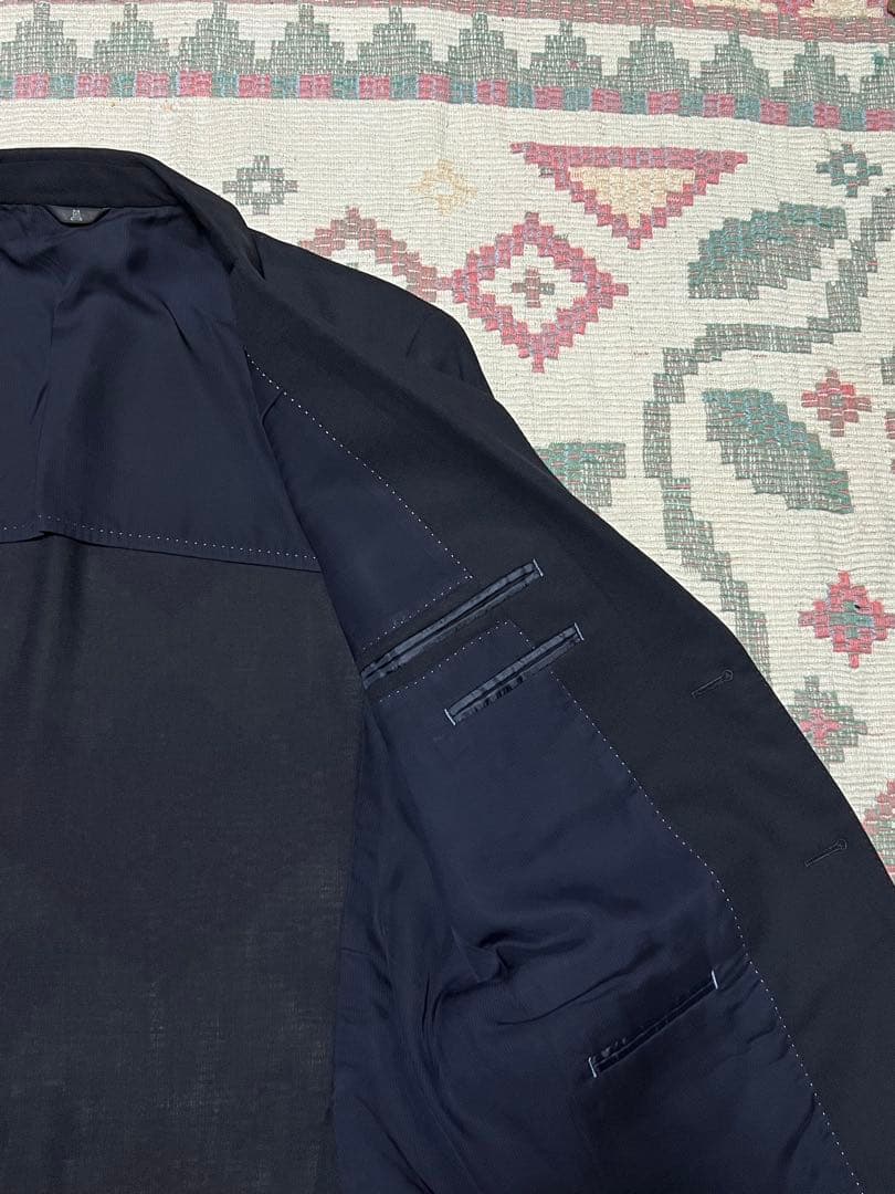 最終値下げ美品LANVIN COLLECTIONネイビー ジャケット48ランバン