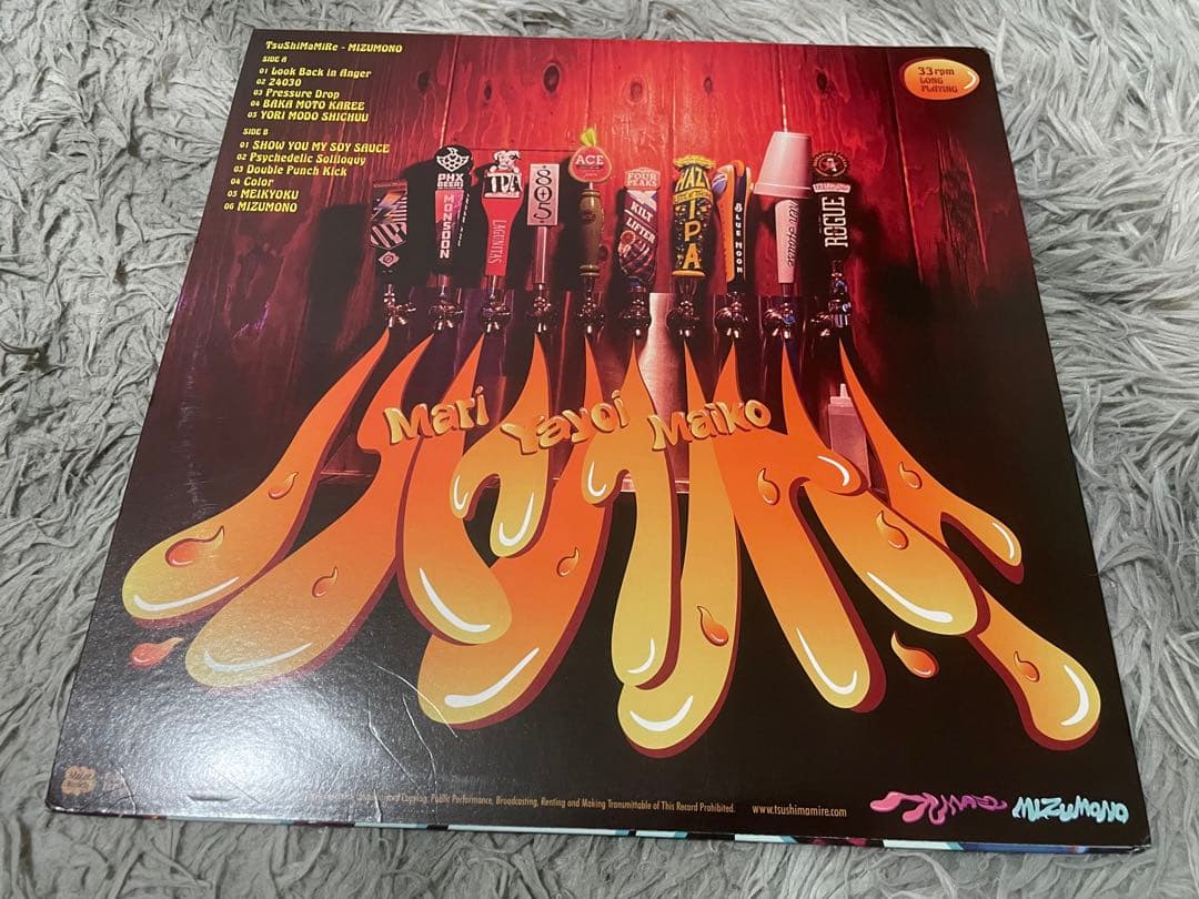 つしまみれ バンドは水物 LP