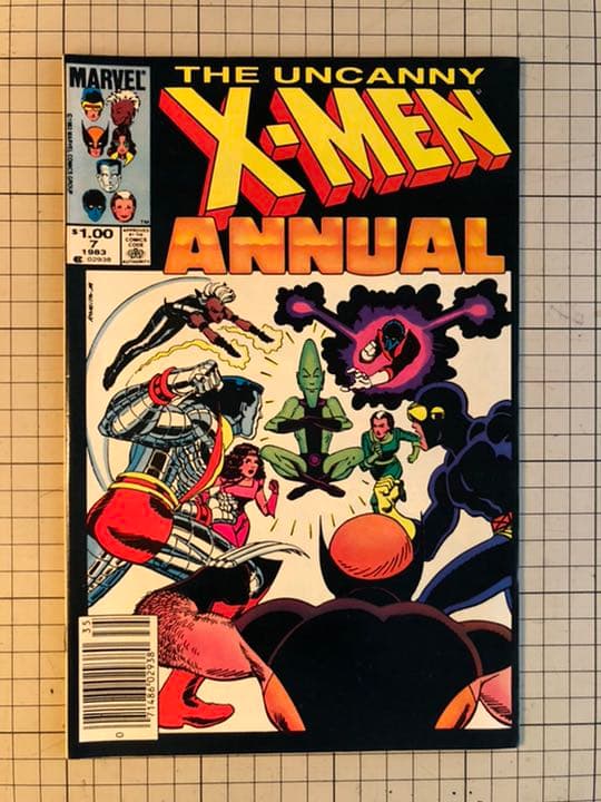 X-men 80s ヴィンテージ洋書アメコミ70s-80sマーベMARVEL4冊