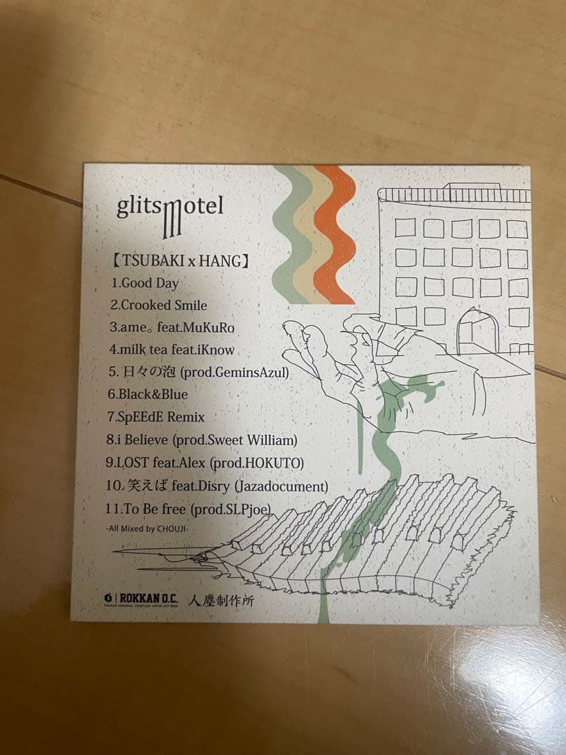 glits motel - 唾奇　x HANG