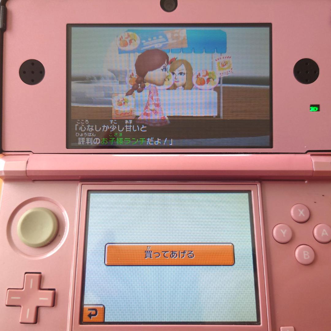 か*ゃ様 【動作保証】 3DS トモダチコレクション 新生活