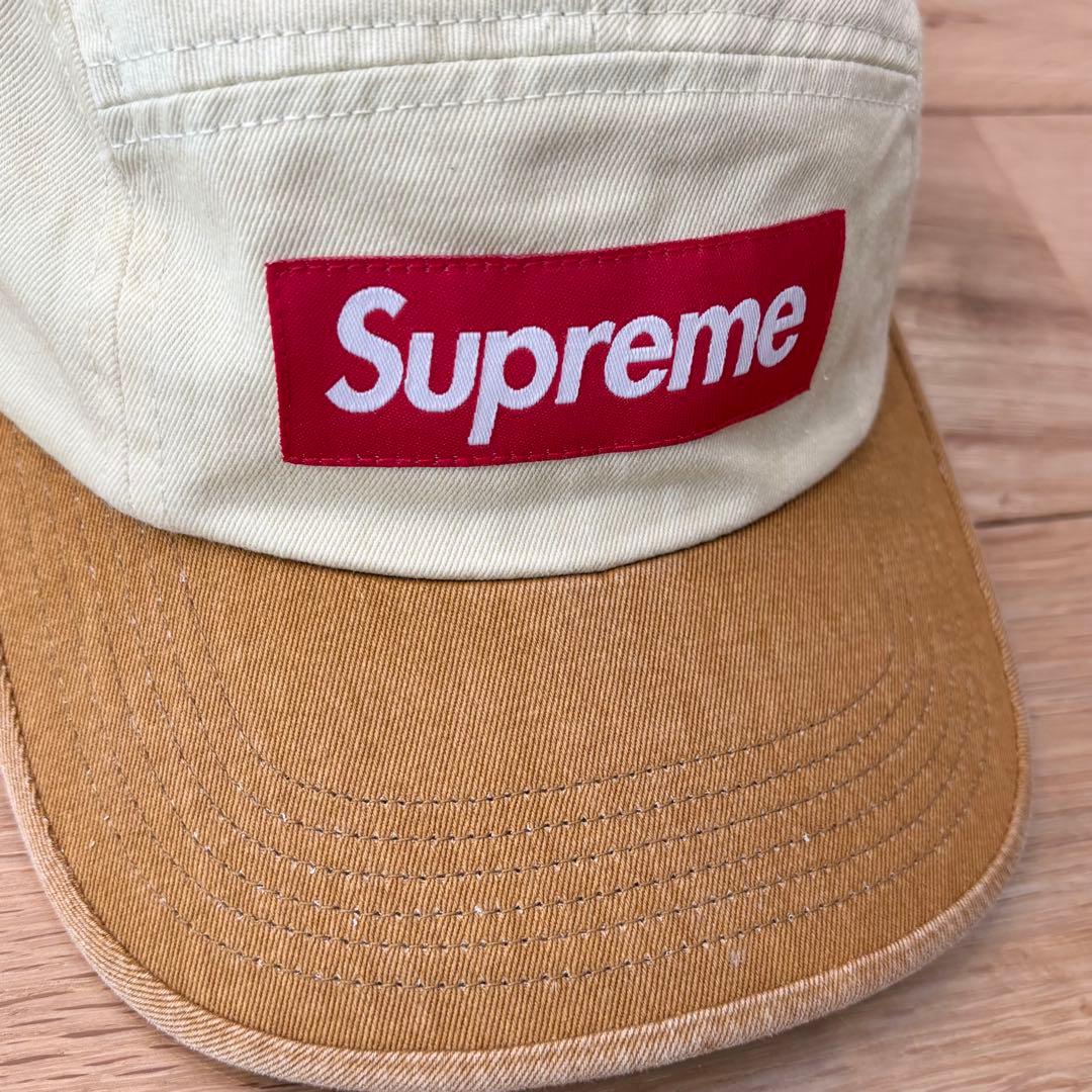 【美品】希少 Supreme Pigment 2-Tone Camp Cap