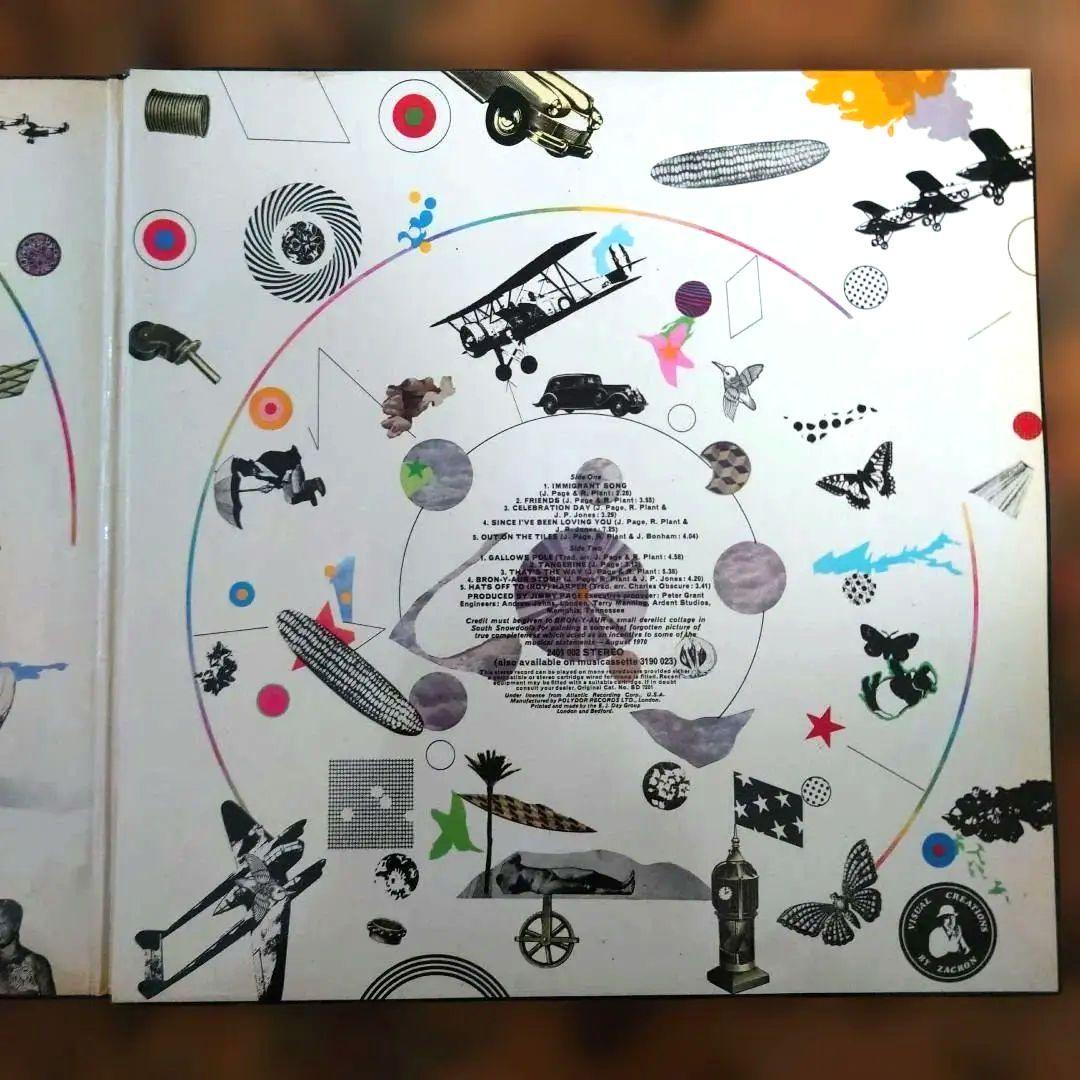 UK初回盤Led Zeppelin III