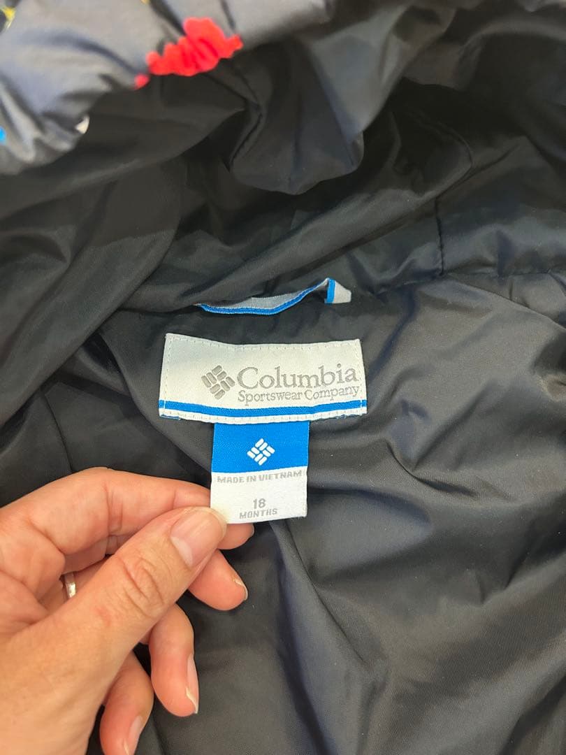 ⭐️Columbia スキーウェア　ロンパース　カバーオール　冬アウター　90cm
