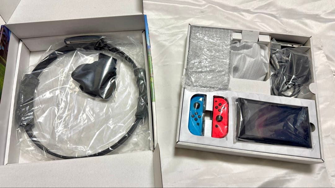 【カセット同梱】Nintendo Switch 本体 リングフィット　セット