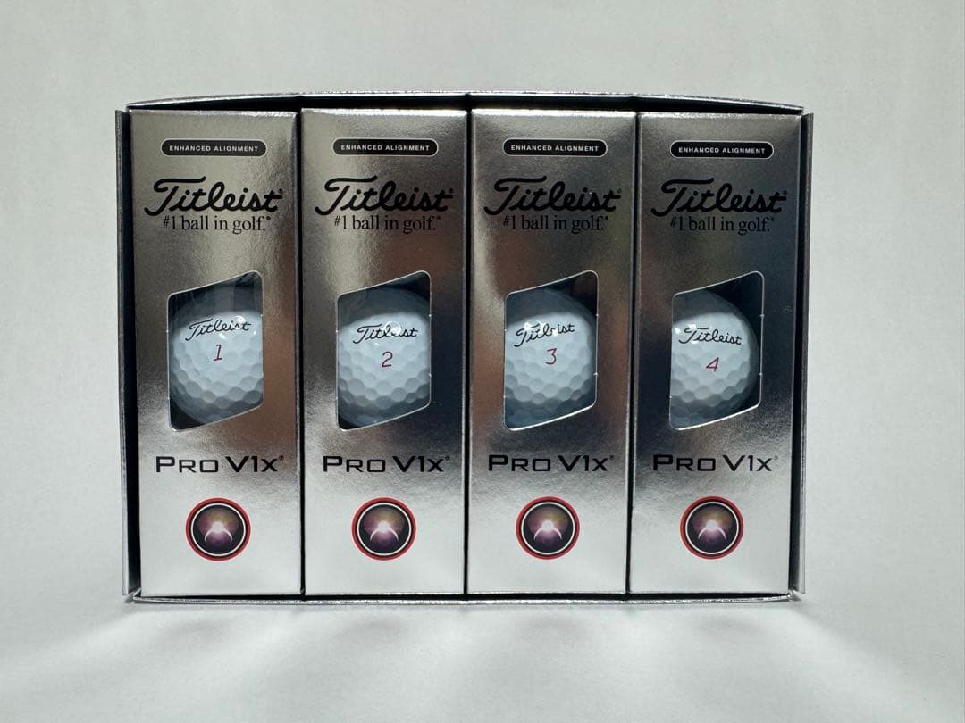タイトリストPRO V1X AIM Enhanced 数量限定新品1ダース
