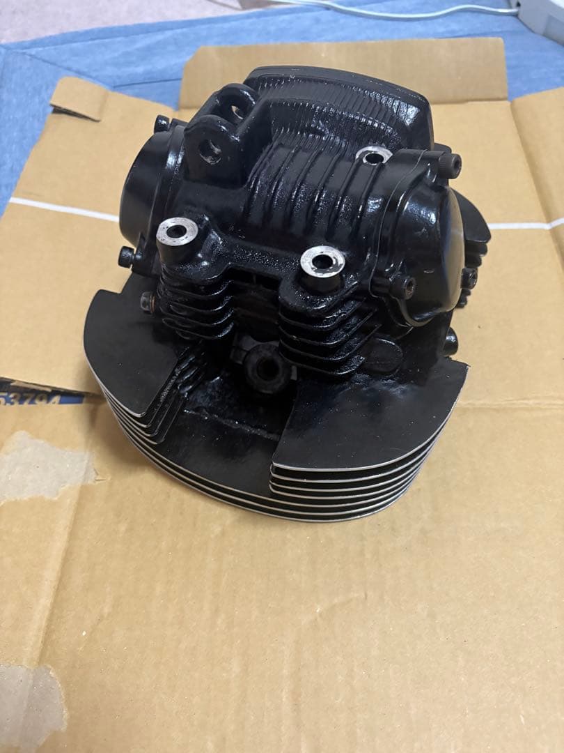TW200ビッグフィンシリンダーヘッドTW225装着可