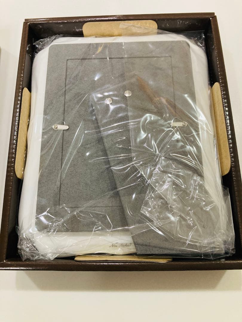 【新品】ノリタケ ホワイトレース フォトフレーム Y93581 N-213L