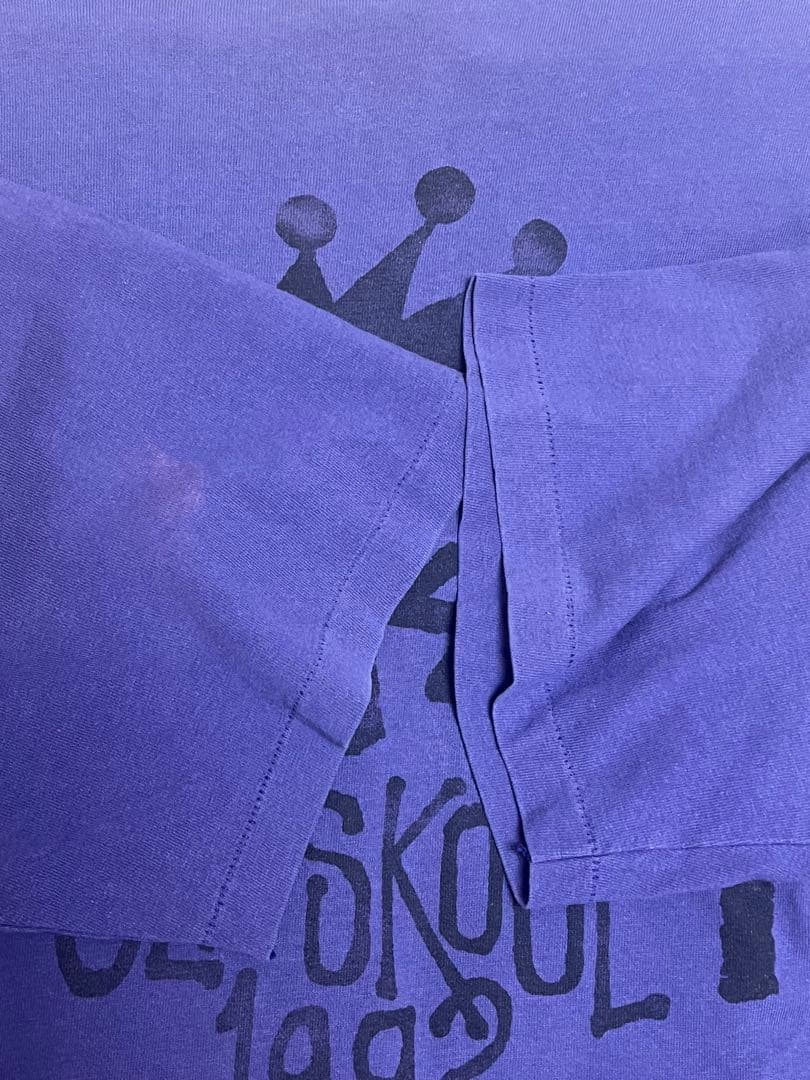 【超希少】80s 90s 黒タグ Stussy OLD SKOOL Tシャツ
