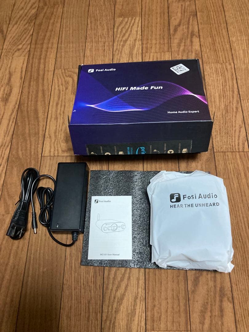 美品:Fosi Audioステレオミニアンプ　MC101