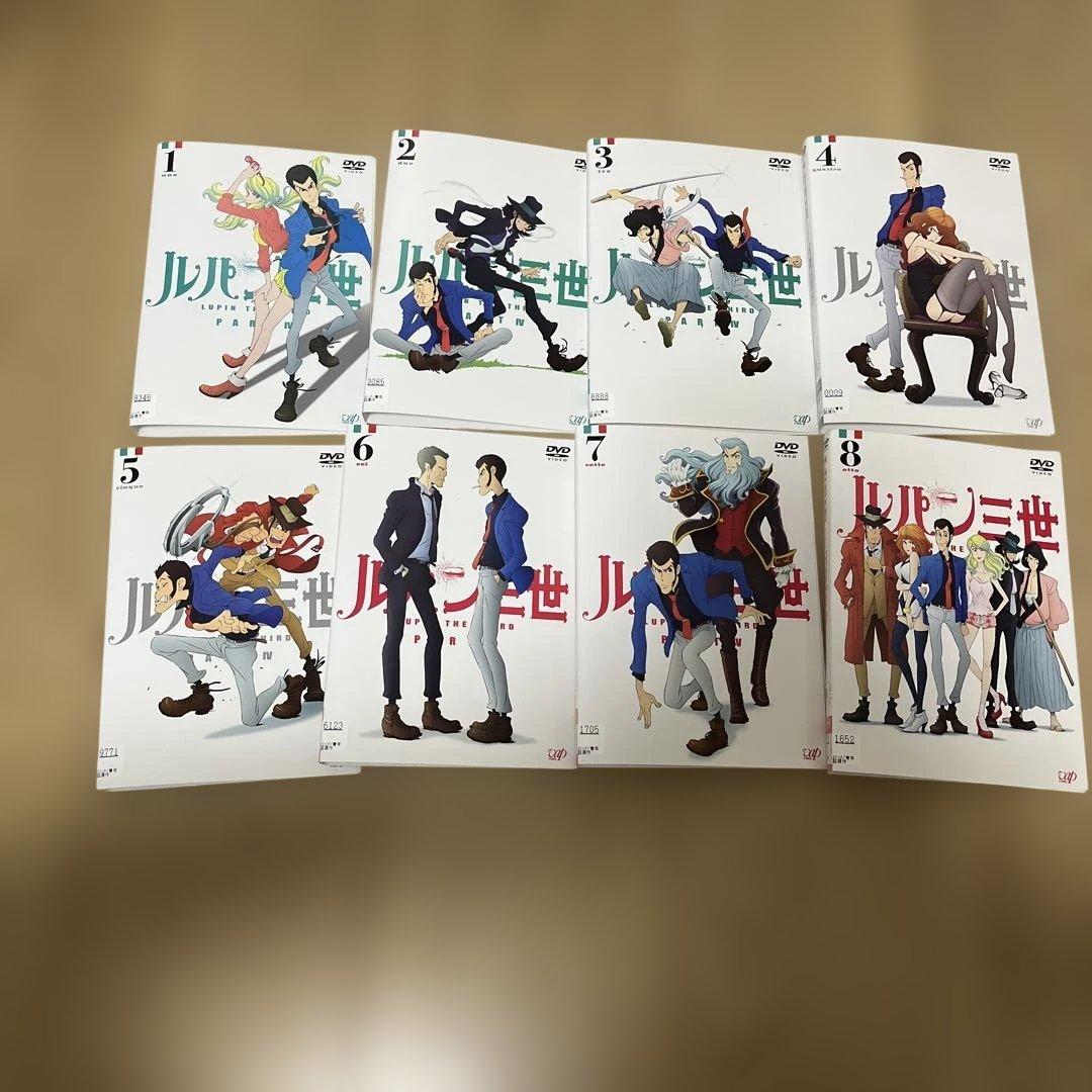 ルパン三世 PART 4・5・6 レンタル落ちDVD 全24巻 全巻 アニメ