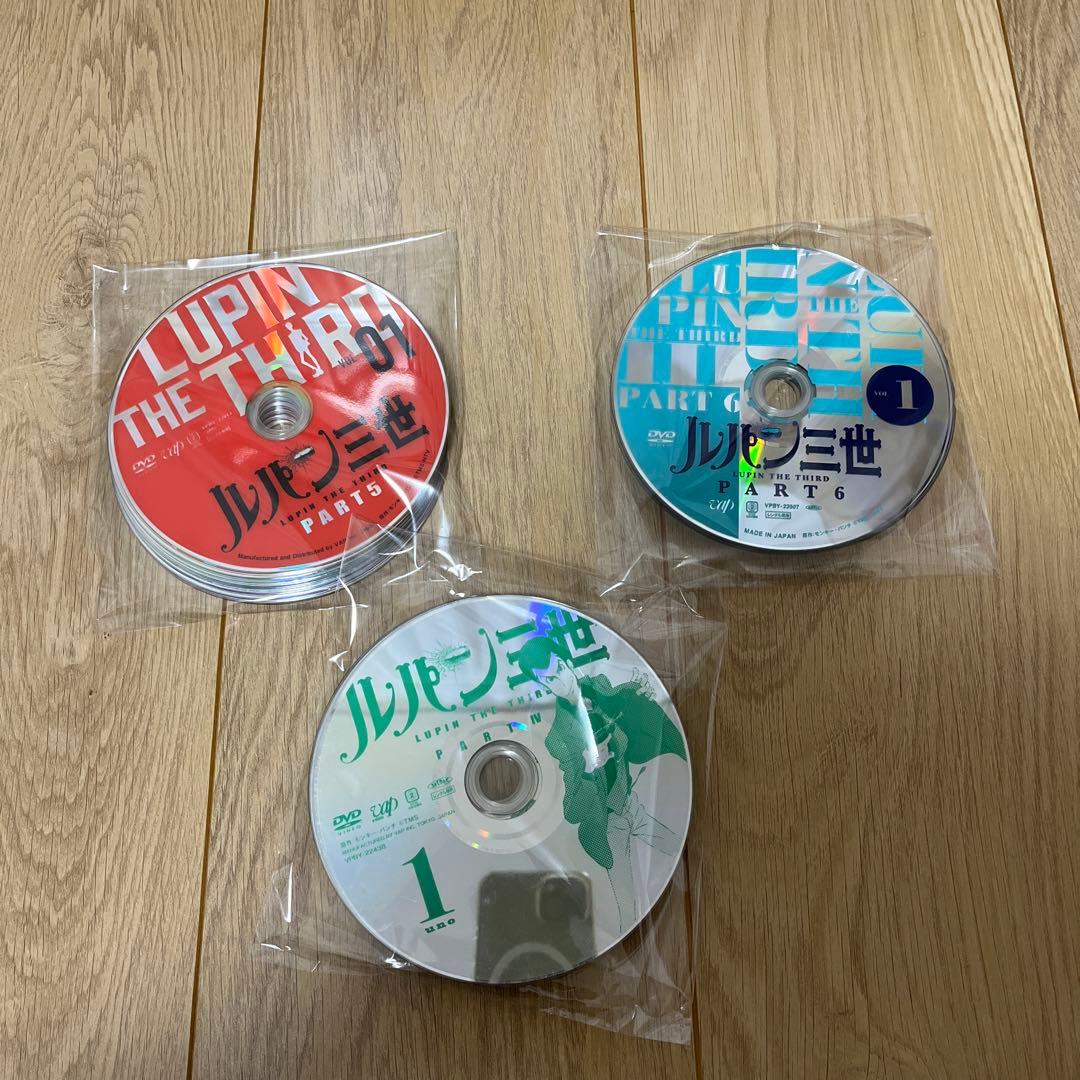 ルパン三世 PART 4・5・6 レンタル落ちDVD 全24巻 全巻 アニメ
