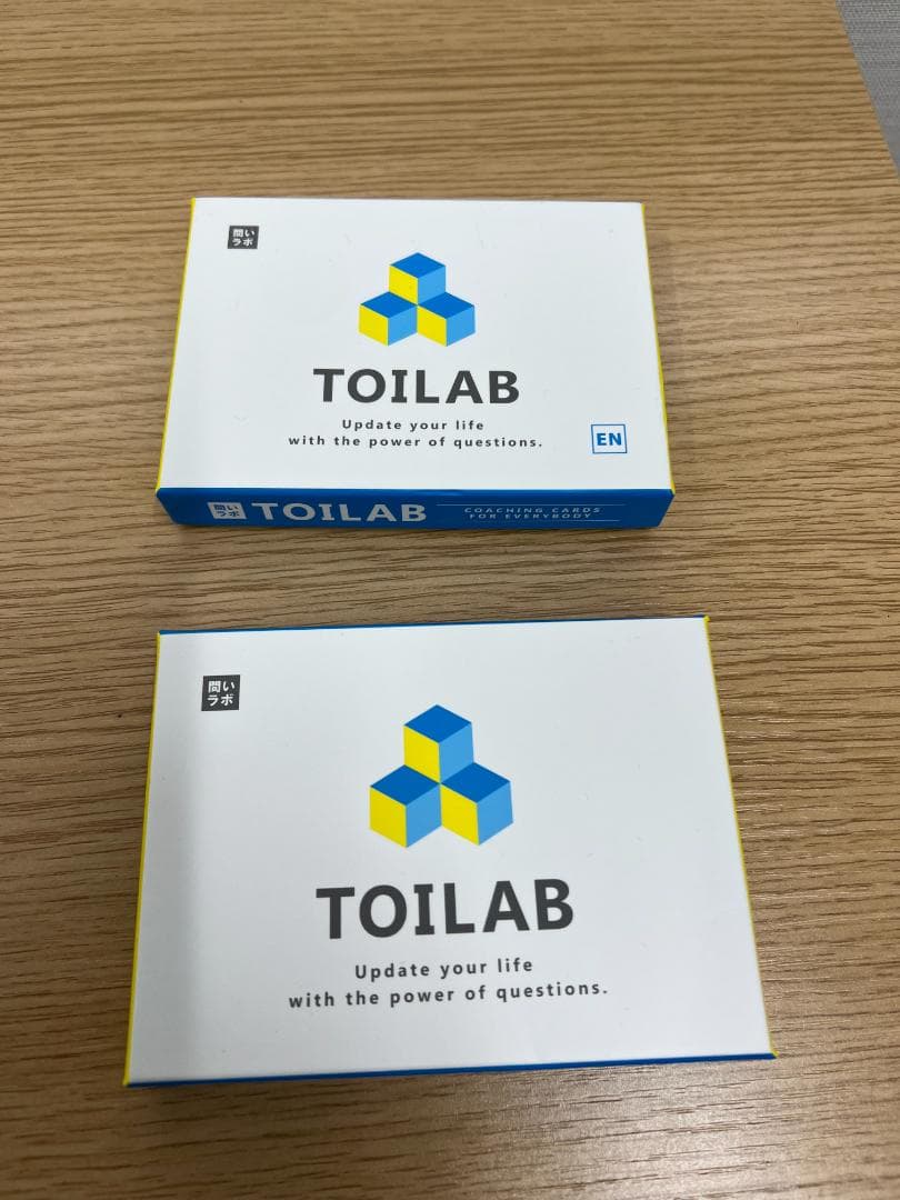 TOILAB 質問カード 英語版、日本語版　各１セット