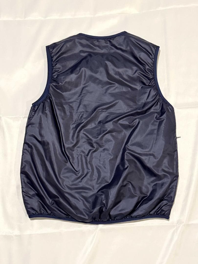 Battenwear PRIMALOFT ベスト S ネイビー サイドジップ