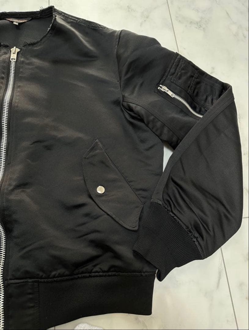 blackコムデギャルソン ma1 ブルゾン　plus junya cdg