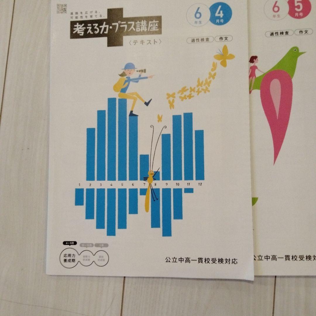 考える力プラス講座 中高一貫校 6年生