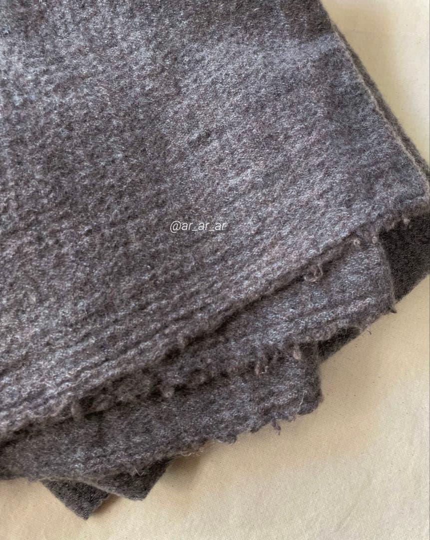 小物 AW25/26 apuntob / P1921 Cashmere Stole