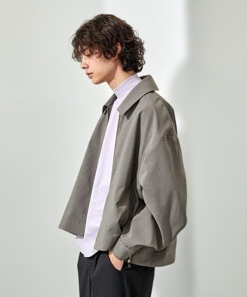春にも洒落てるサイドzip✨19800円 ジップブルゾン UnitedTokyo