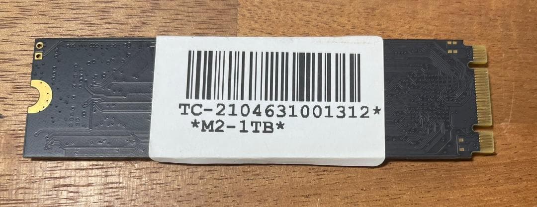 使用時間451時間 KingFast m.2 SSD NGFF 1TB