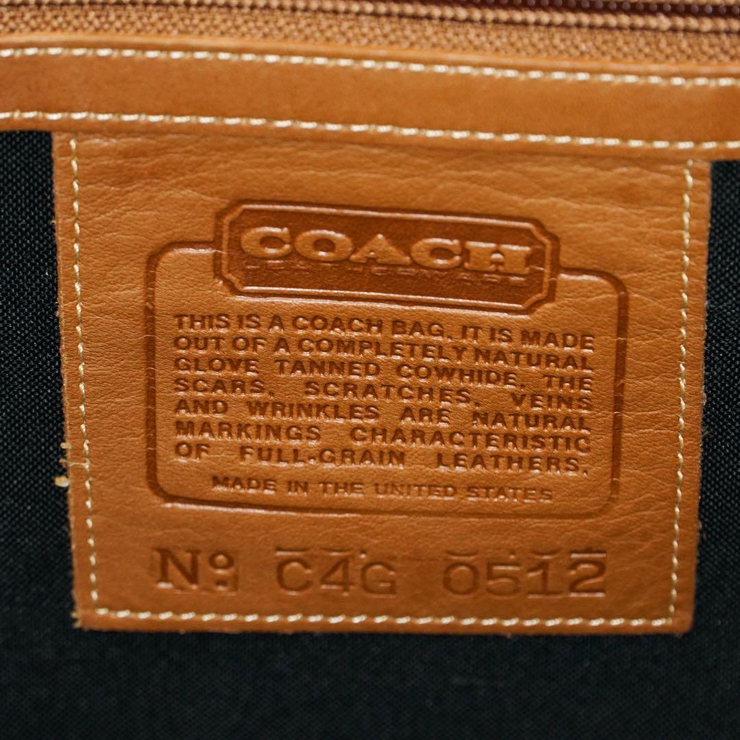 美品 COACH ボストンバッグ 2way 大容量 旅行 出張 ジム レザー