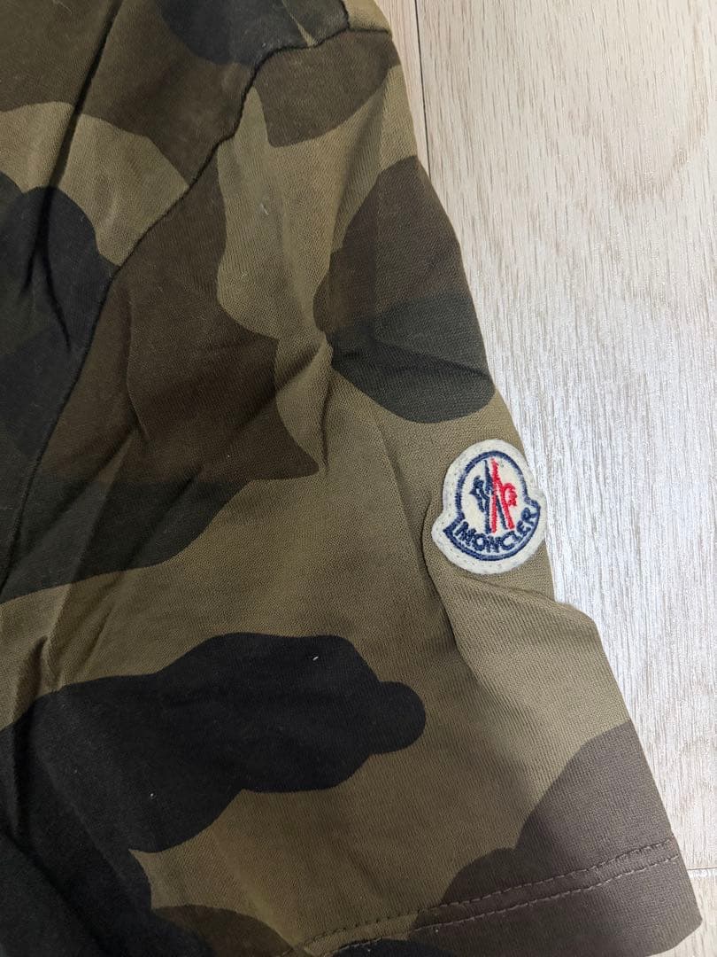 MONCLER 迷彩柄 Tシャツ