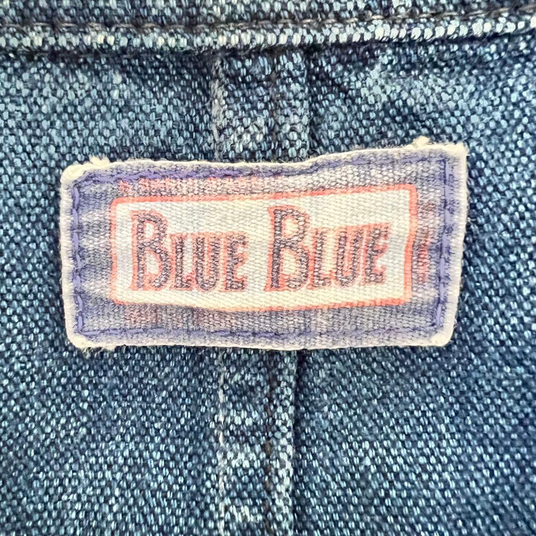 『BLUE BLUE』 デニムジャケット　イカリボタン　切替　インディゴ　M
