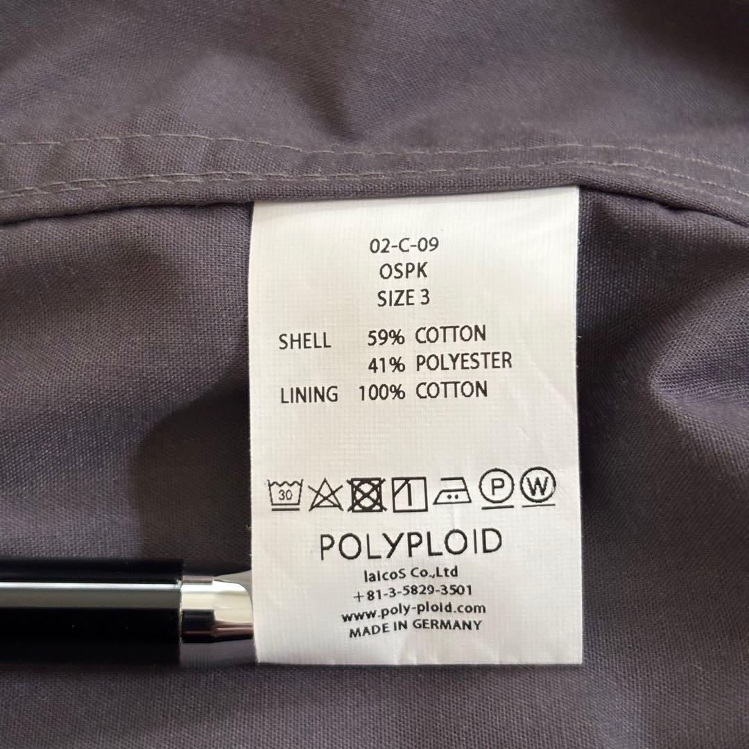 【名作美品】POLYPLOID OVERSIZE PARKA TYPE-C