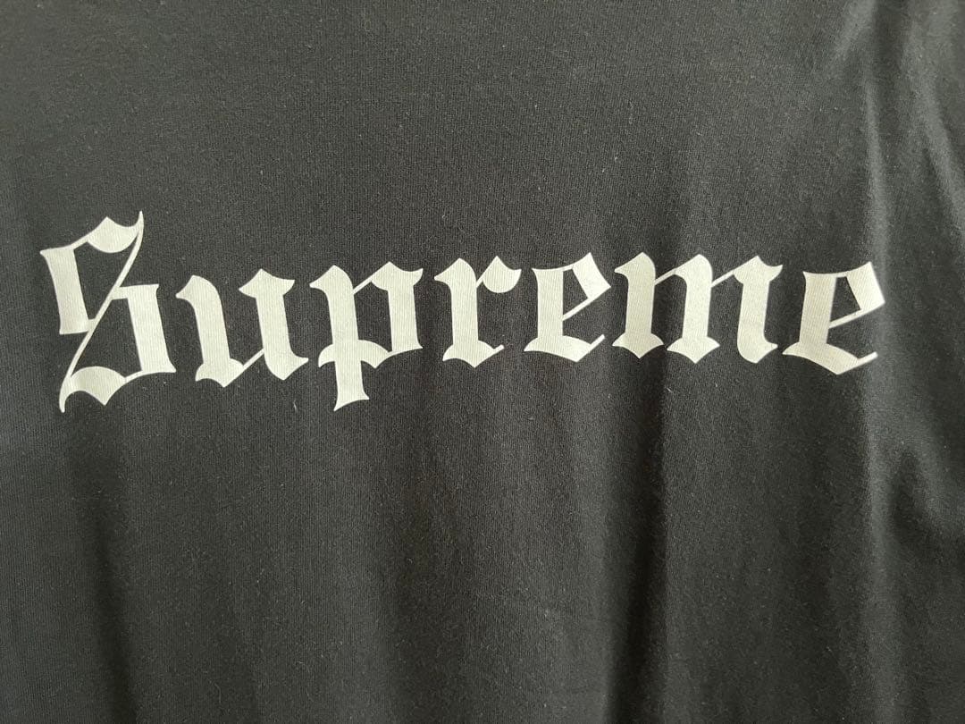 Supreme  White Tee シュプリーム 白雪姫 黒 Mサイズ