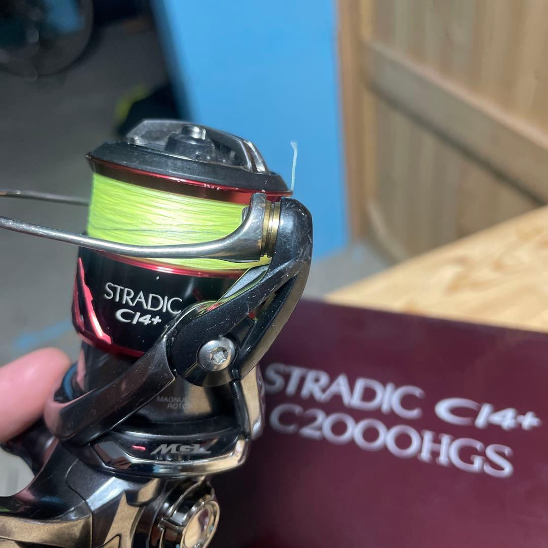 SHIMANO STRADIC C14+ C2000HGS 替えスプール付き