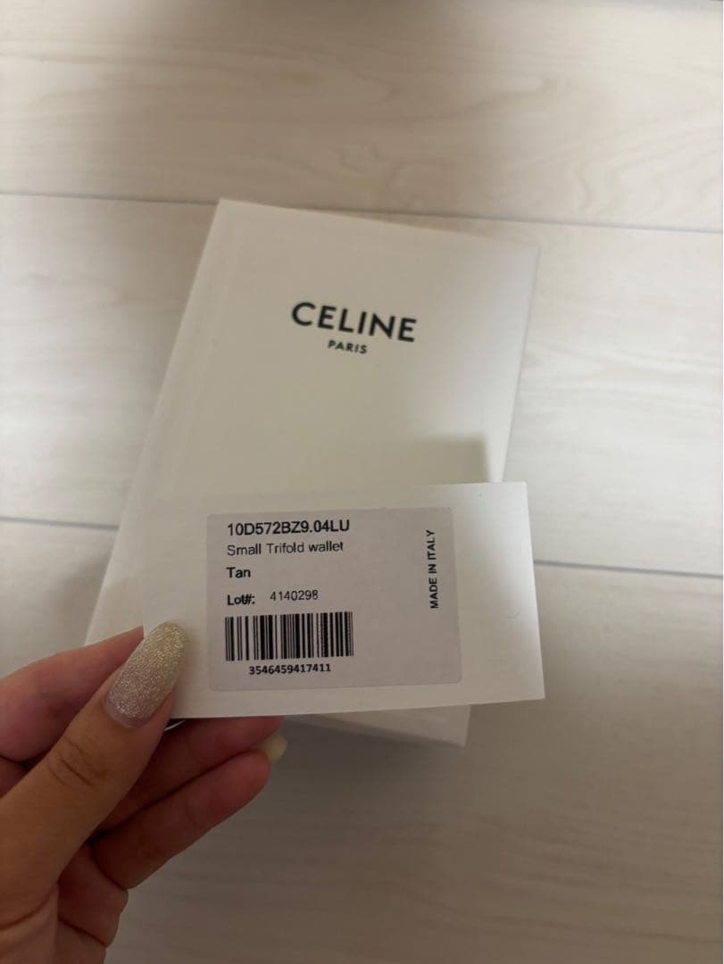 セリーヌ　CELINE 三つ折り財布　美品