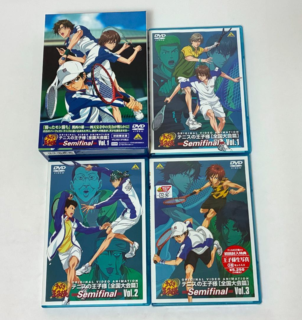 テニスの王子様 全国大会編 セル品 DVDセット