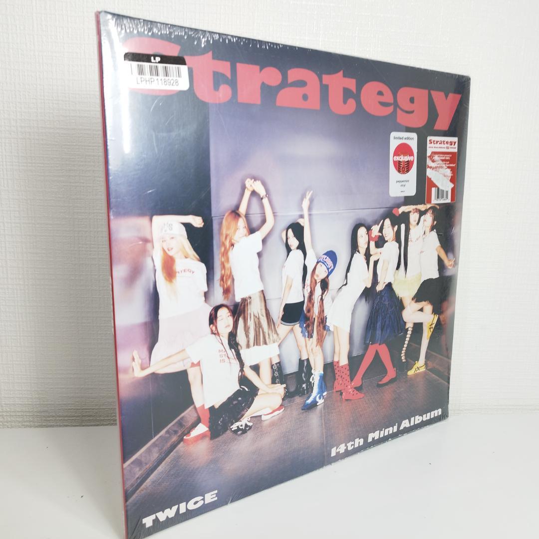 TWICE 14th Strategy レコード 新品 KPOP 韓国 I2T0
