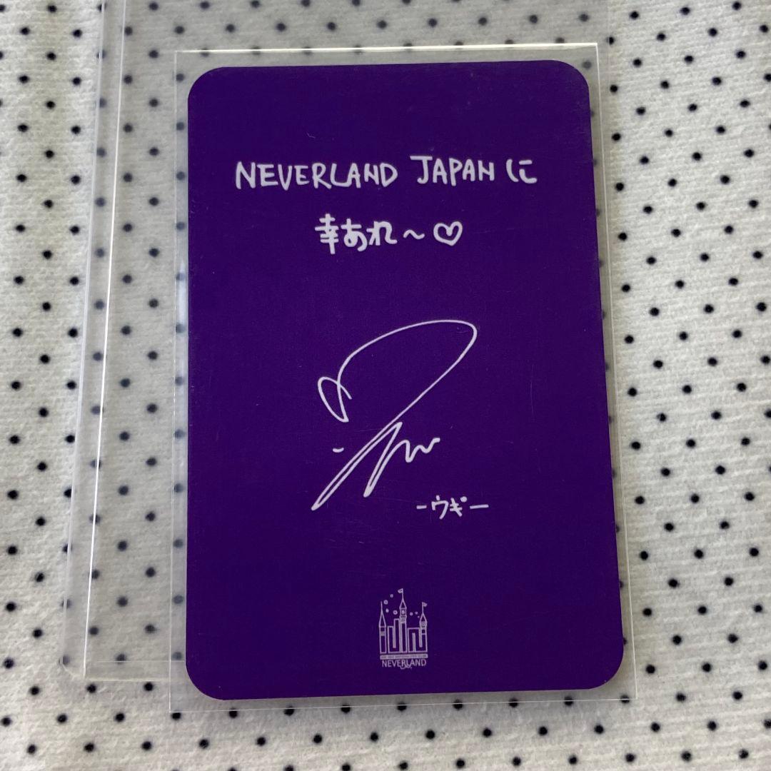 I-DLE ウギ NEVERLAND idle 日本公演 トレカ
