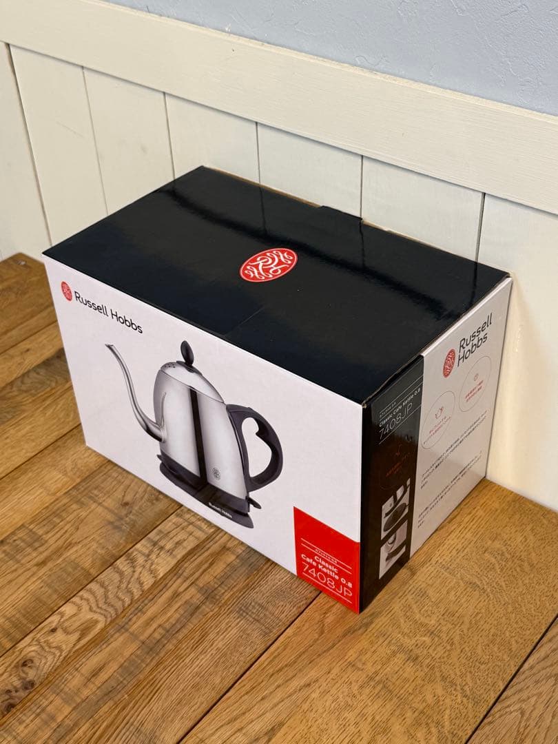 新品 ラッセルホブス カフェケトル 0.8 7408JP