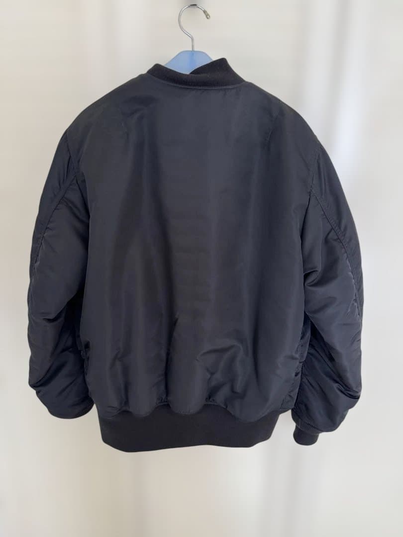 ALPHA INDUSTRIES ブラック MA-1 フライト　リバーシブル