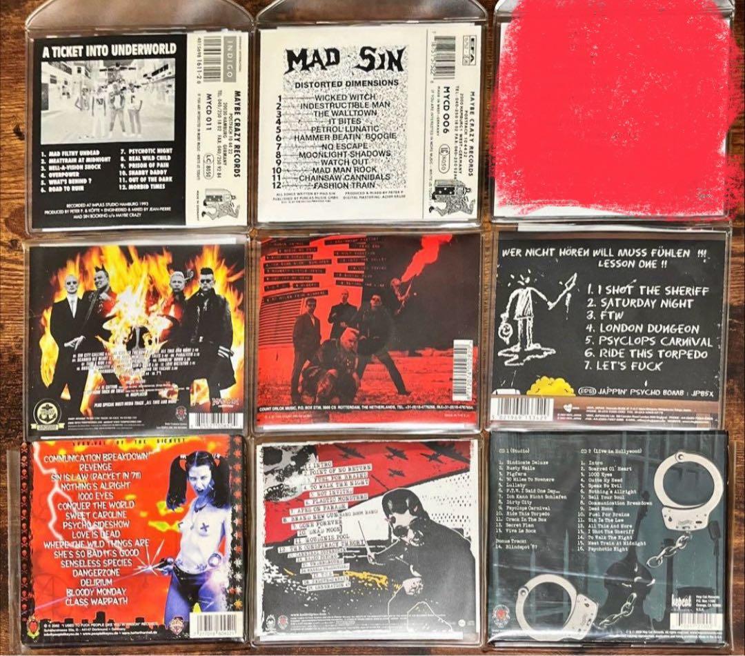 希少廃盤美品！Mad Sin CD8作セット マッドシン