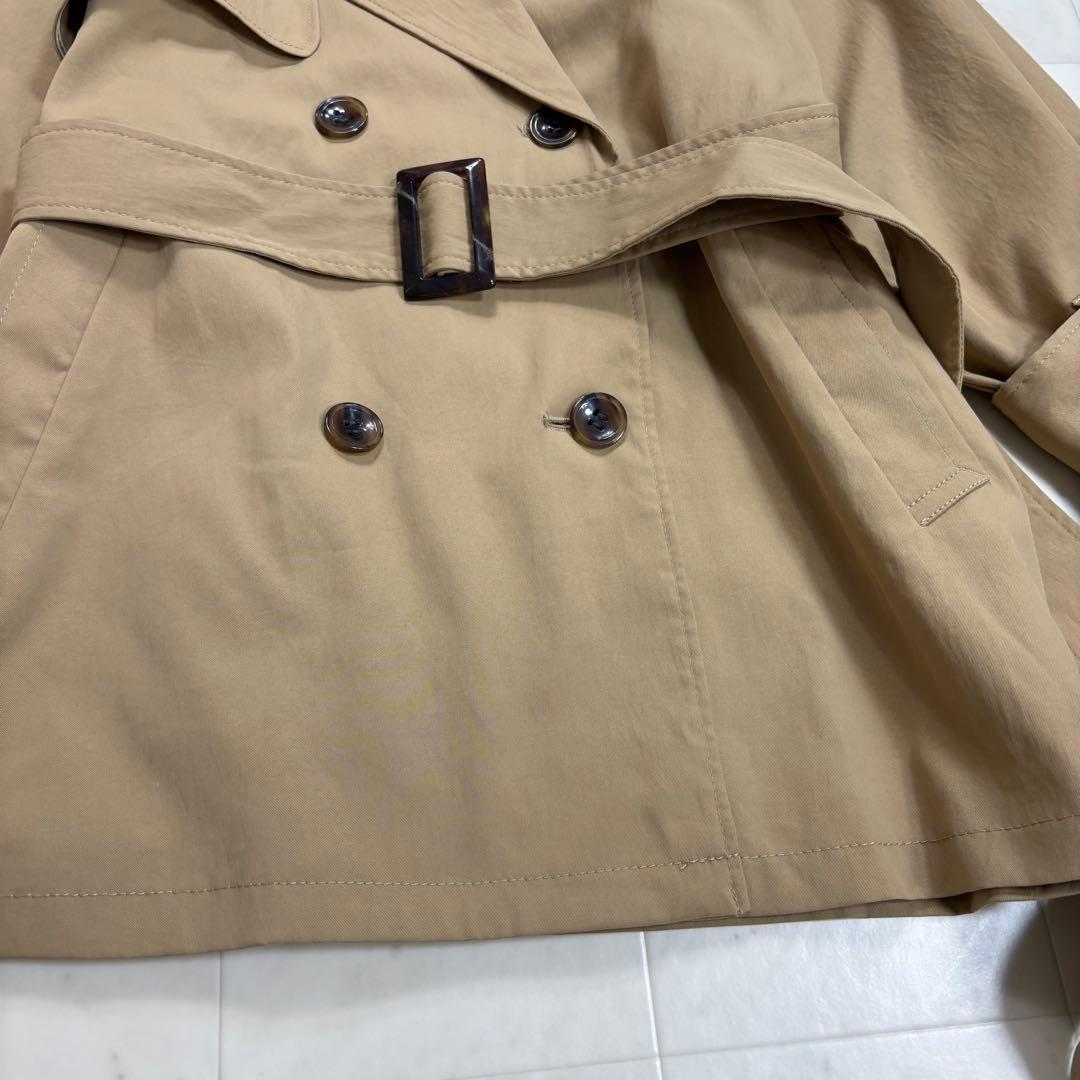 tsu-tann です★24SS ベルテッドミドル丈コート