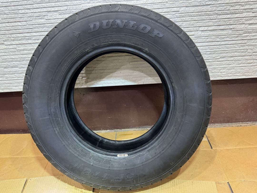 DUNLOP SP 175 N 175/80R15 ４本 新車外し ハイエース
