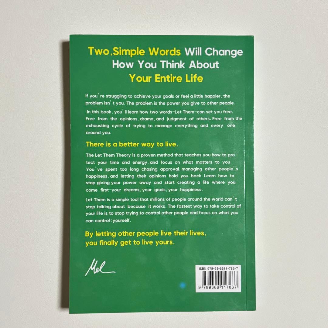 新品The Let Them Theory 6冊