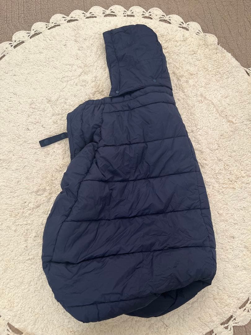 THE NORTH FACE ネイビー 抱っこケープ　シェルブランケット