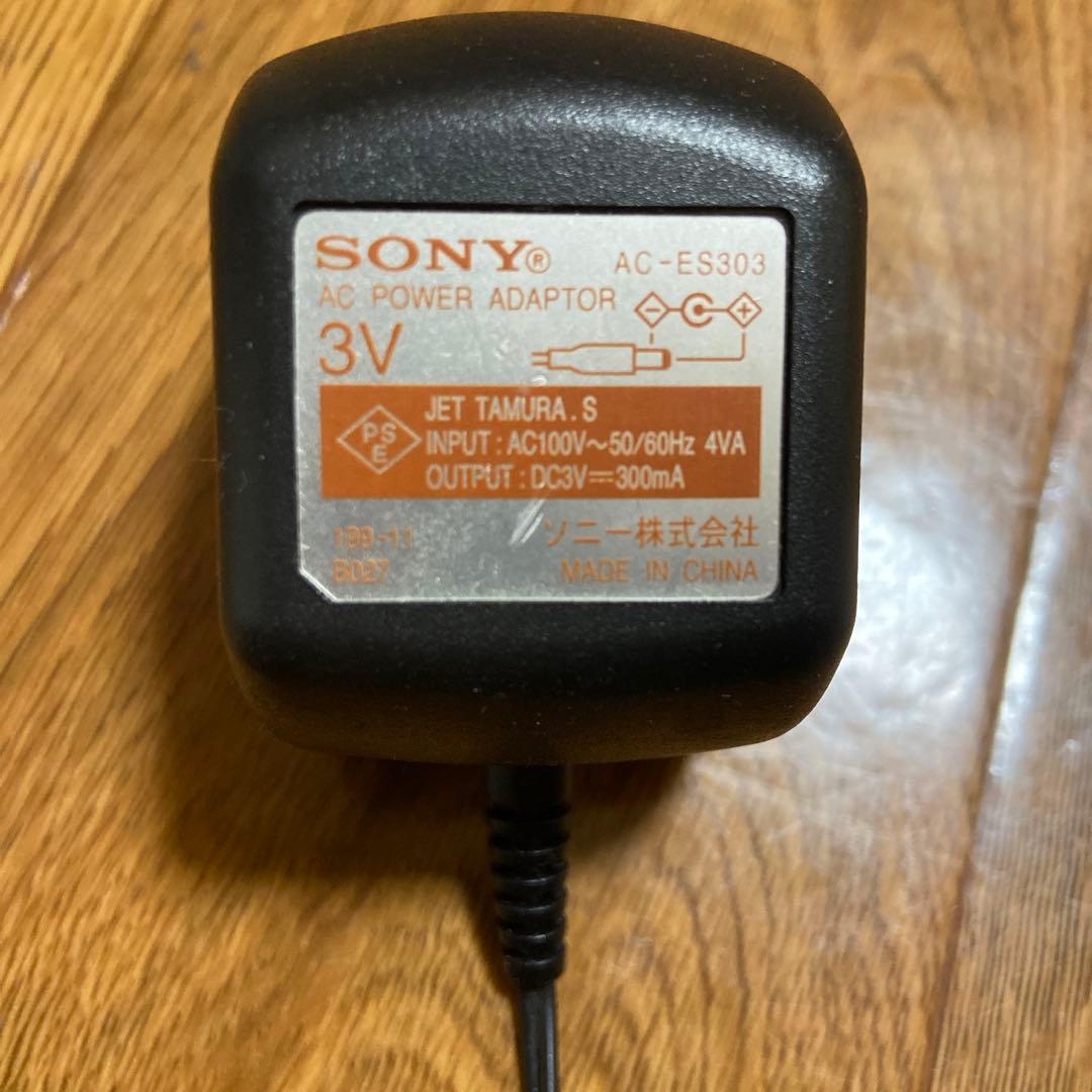 純正 【匿名無料】SONY　ACアダプター　AC -ES303　充電器　ケーブル