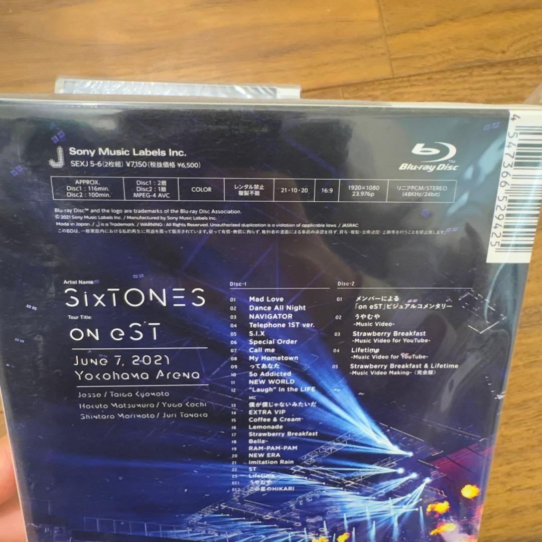 SixTONES/on eST通常盤DVD+初回盤BD